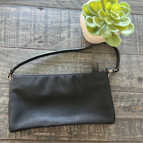 COACH BLACK CANVAS MINI BAG - Picture 3 of 9